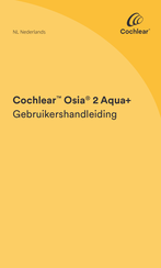 Cochlear Osia 2 Aqua+ Gebruikershandleiding