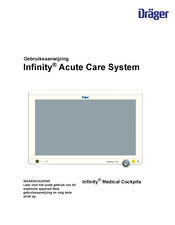 Dräger Infinity Acute Care System Gebruiksaanwijzing