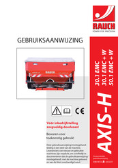 Rauch AXIS-H 30.1 EMC Gebruiksaanwijzing