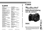 Canon PowerShot Pro1 Gebruiksaanwijzing