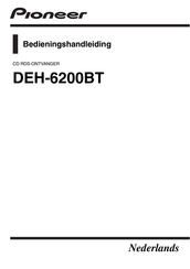 Pioneer DEH-6200BT Bedieningshandleiding