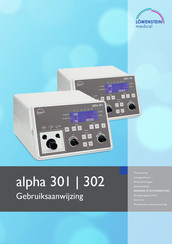 Lowenstein Medical alpha 302 Gebruiksaanwijzing