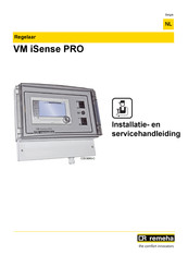 REMEHA VM iSense Pro Installatie- En Servicehandleiding