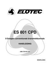 ELOTEC ES 801 CPD Handleiding