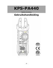 KPS KPS-PA440 Gebruikshandleiding