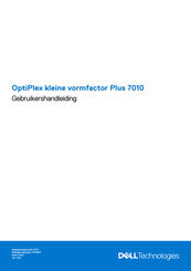 Dell OptiPlex Micro Plus 7010 Gebruikershandleiding