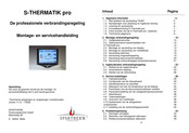 Spartherm S-THERMATIK pro Montage- En Servicehandleiding