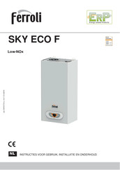 Ferroli SKY ECO F 14 Instructies Voor Gebruik En Installatie