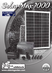 ubbink Solarmax 1000 Gebruiksaanwijzing