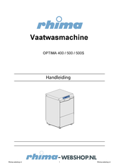 Rhima OPTIMA 500 Handleiding