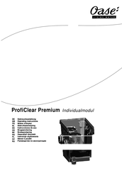 Oase ProfiClear Premium Gebruiksaanwijzing