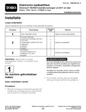 Toro Workman MD Installatie-Instructies