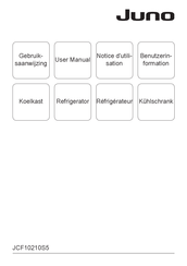 JUNO JCF10210S5 Gebruiksaanwijzing