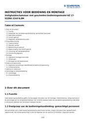 schmersal AZ 17-02ZRK-2243 Instructies