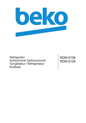 Beko RDM 6126 Handleiding