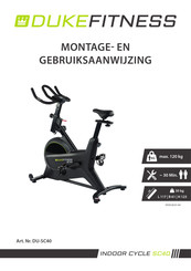 Duke Fitness SC40 Montage- En Gebruiksaanwijzing