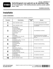 Toro 30690 Installatie-Instructies