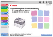 Canon iR1020J Uitgebreide Gebruikershandleiding