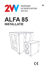 2VV ALFA 85 Installatiehandleiding