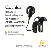 Cochlear Nucleus CP920 Beknopte Handleiding