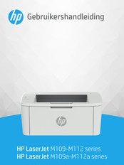 HP LaserJet M112 Series Gebruikershandleiding