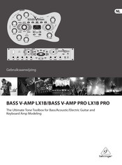 Behringer BASS V-AMP LX1B Gebruiksaanwijzing