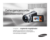 Samsung SMX-K44BP Gebruiksaanwijzing