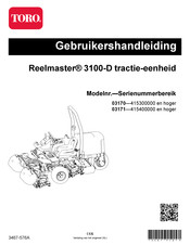 Toro 03170 Gebruikershandleiding