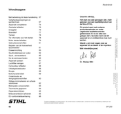 Stihl SR 200 Handleiding