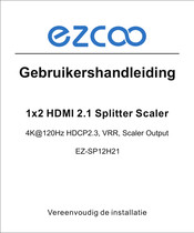 EZCOO EZ-SP12H21 Gebruikershandleiding