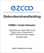 EZCOO EZ-SW21HA21 Gebruikershandleiding