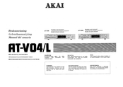 Akai AT-VO4L Gebruiksaanwijzing