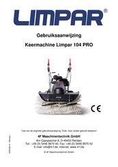 Limpar 104 PRO Gebruiksaanwijzing