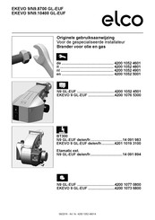 elco EKEVO 9/N9.8700 GL-EUF Originele Gebruiksaanwijzing