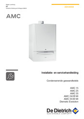 De Dietrich ADVANCE AMC 35 Installatie- En Servicehandleiding