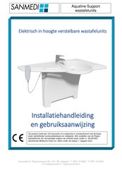 Sanmedi Aqualine Support Installatiehandleiding En Gebruiksaanwijzing
