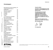 Stihl SR 450 Handleiding