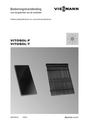 Viessmann Vitosol-F Bedieningshandleiding