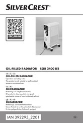 SilverCrest SOR 2400 D2 Bedienings- En Veiligheidsinstructies
