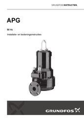 Grundfos APG Installatie- En Bedieningsinstructies