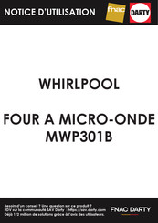 Whirlpool MWP 301 Gebruiksaanwijzing