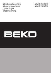 Beko WMD 25125 M Handleiding