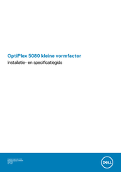 Dell OptiPlex 5080 Installatiehandleiding