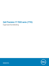 Dell Precision 17 7710 Handleiding