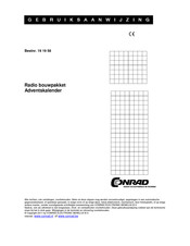 Conrad 19 19 58 Gebruiksaanwijzing
