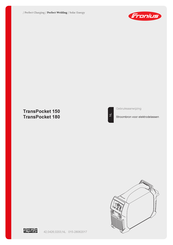 Fronius TransPocket 180 Gebruiksaanwijzing