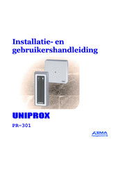 AEMA UNIPROX PR-301 Installatie- En Gebruikershandleiding