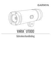 Garmin VARIA UT800 Gebruikershandleiding