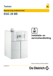 De Dietrich EGC 25 BE Installatie- En Servicehandleiding