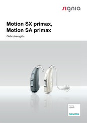 Siemens Signia Motion SA primax Gebruikersgids